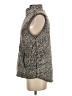 Thread & Supply Gray Faux Fur Vest Size S - photo 5