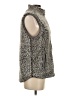 Thread & Supply Gray Faux Fur Vest Size S - photo 4