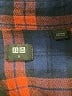 Uniqlo Plaid Blue Long Sleeve Blouse Size S - photo 7