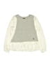 Bebe Silver Long Sleeve Top Size 7 - 8 - photo 1