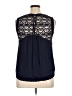 Crescent 100% Rayon Black Sleeveless Blouse Size XL - photo 2