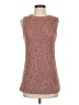 Ella Moss Tweed Orange Sweater Vest Size S - photo 1