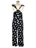 Ann Taylor LOFT 100% Rayon Polka Dots Black Jumpsuit Size 6 - photo 2