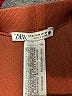 Zara Solid Brown Orange Casual Pants Size M - photo 6