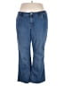 JMS Collection Chevron-herringbone Blue Jeans Size 24WS - photo 1