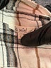 La Miel Plaid Ivory Long Sleeve Button-Down Shirt Size L - photo 7
