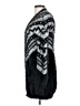 Dex 100% Polyester Chevron-herringbone Black Cardigan Size S - photo 5