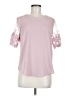 Lulus 100% Polyester Pink Short Sleeve Top Size M - photo 1