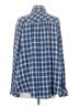 BDG Checkered-gingham Blue Long Sleeve Button-Down Shirt Size S - photo 2