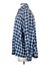 BDG Checkered-gingham Blue Long Sleeve Button-Down Shirt Size S - photo 5