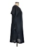 Reborn 100% Polyester Solid Black Casual Dress Size 1X - photo 4