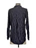 Universal Thread 100% Rayon Stripes Blue Long Sleeve Blouse Size S - photo 2