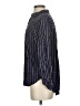 Universal Thread 100% Rayon Stripes Blue Long Sleeve Blouse Size S - photo 5
