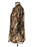 Alberto Makali 100% Polyester Animal Print Brown 3/4 Sleeve Blouse Size L - photo 5