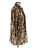 Alberto Makali 100% Polyester Animal Print Brown 3/4 Sleeve Blouse Size L - photo 4