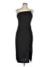 Unbranded Solid Black Cocktail Dress Size L - photo 1