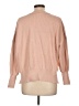 Unbranded Solid Pink Pullover Sweater Size L - photo 2
