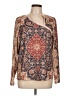 Unbranded Tan Long Sleeve Blouse Size L - photo 1