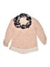 Lily Bleu Floral Pink Pullover Sweater Size 14 - photo 1