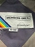 Members Only Solid Blue Jacket Size 9 - 10 - photo 3