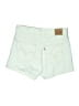 Levi's 100% Cotton Solid Green Khaki Shorts Size 32 waist - photo 2