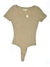 Madewell Tan Bodysuit Size XS - photo 1