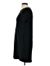 Aqua Solid Black Casual Dress Size L - photo 5