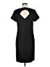 AGB 100% Polyester Graphic Color Block Black Casual Dress Size 8 - photo 2