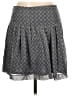 Madewell 100% Polyester Chevron-herringbone Gray Casual Skirt Size 10 - photo 2