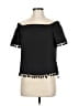 Willow & Clay Black Short Sleeve Top Size M - photo 1