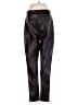 Ann Taylor 100% Polyester Black Faux Leather Pants Size S - photo 2