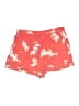 Volcom 100% Viscose Floral Tropical Graphic Multi Color Red Shorts Size XXL - photo 1