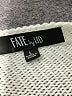 FATE by LFD 100% Acrylic Stripes Ivory Pullover Sweater Size L - photo 7