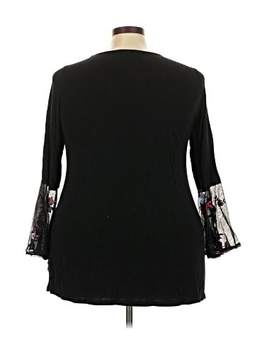 Meri Skye 3/4 Sleeve Top (view 2)