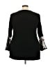 Meri Skye Black 3/4 Sleeve Top Size 3X - photo 2