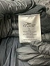Crane Solid Black One Piece Swimsuit Size L - photo 3