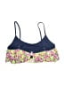 Forever 21 Floral Pink Swimsuit Top Size M - photo 2
