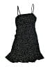 Polly 100% Polyester Polka Dots Black Cocktail Dress Size 0 - photo 2