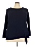 AGB Blue 3/4 Sleeve Top Size 3X - photo 1
