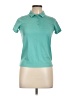 Nike 100% Polyester Teal Short Sleeve Polo Size L - photo 1
