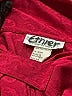 Ship'n Shore 100% Polyester Burgundy Long Sleeve Blouse Size 14 - photo 3