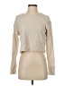 feat Tan Long Sleeve Top Size S - photo 1