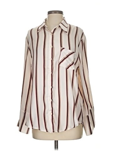EVIDNT LOS ANGELES Long Sleeve Blouse (view 1)