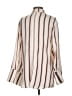 EVIDNT LOS ANGELES Stripes Ivory Long Sleeve Blouse Size S - photo 2
