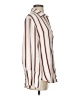 EVIDNT LOS ANGELES Stripes Ivory Long Sleeve Blouse Size S - photo 4