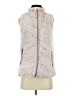 Love Tree 100% Polyester Ivory Faux Fur Vest Size S - photo 1