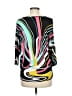Frank Lyman Design Black 3/4 Sleeve Blouse Size 8 - photo 2
