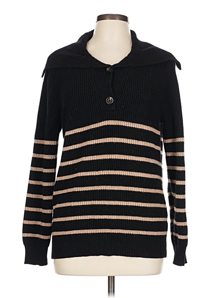 Pre-owned Cyrus Pullover Sweater In Black