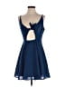 Kimchi Blue 100% Polyester Solid Blue Cocktail Dress Size 2 - photo 1