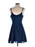Kimchi Blue 100% Polyester Solid Blue Cocktail Dress Size 2 - photo 2